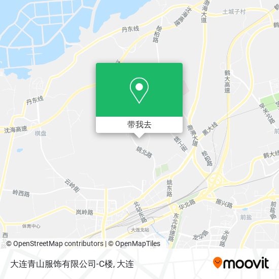 大连青山服饰有限公司-C楼地图