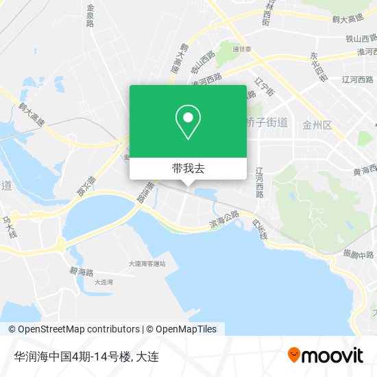 华润海中国4期-14号楼地图
