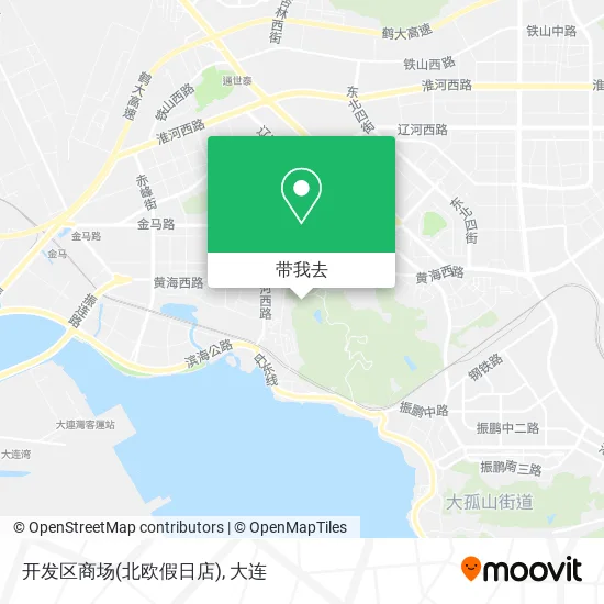 开发区商场(北欧假日店)地图