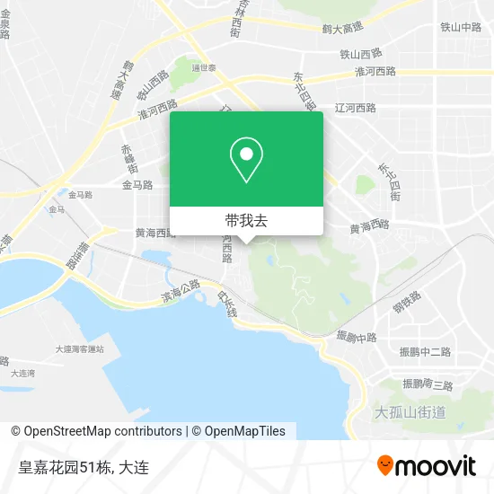 皇嘉花园51栋地图