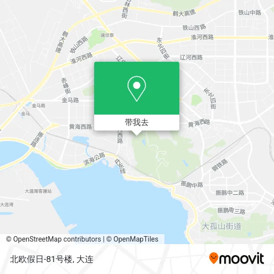 北欧假日-81号楼地图