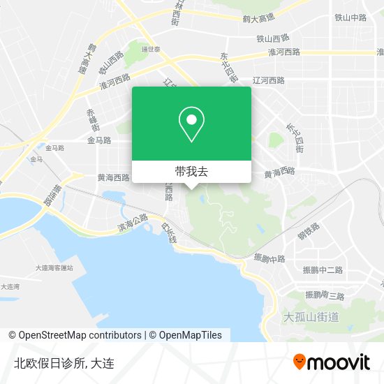 北欧假日诊所地图
