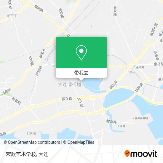 宏欣艺术学校地图
