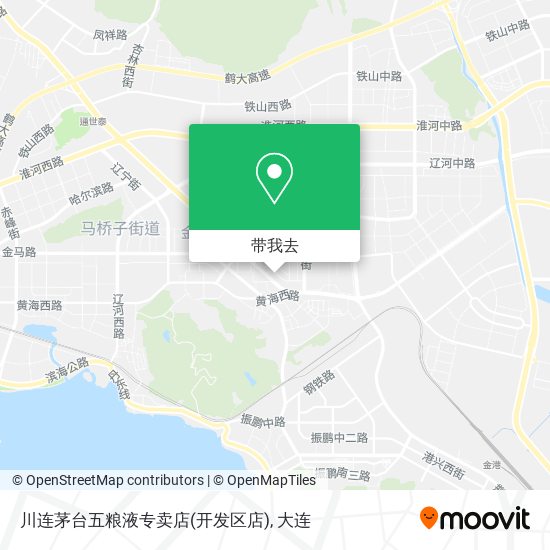 川连茅台五粮液专卖店(开发区店)地图