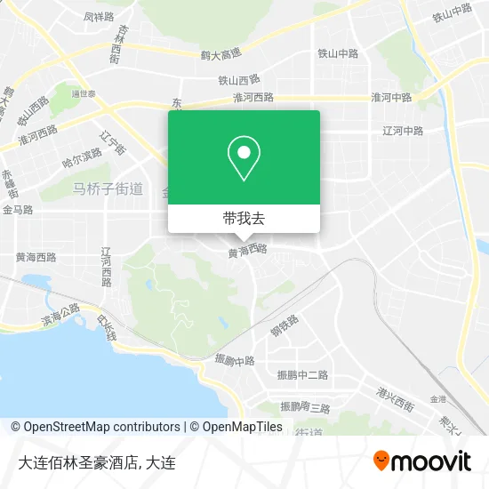 大连佰林圣豪酒店地图