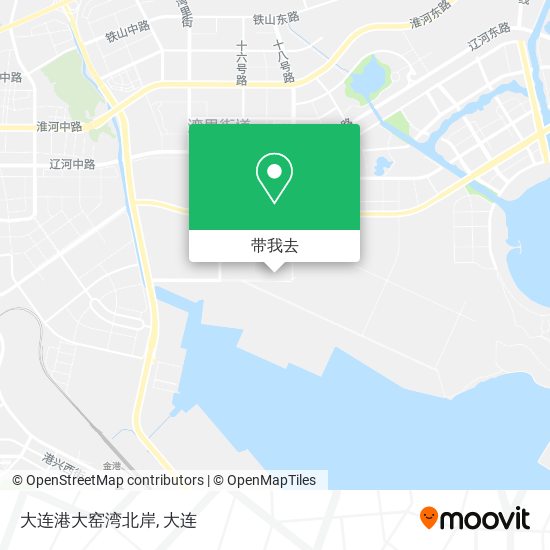 大连港大窑湾北岸地图