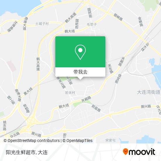 阳光生鲜超市地图