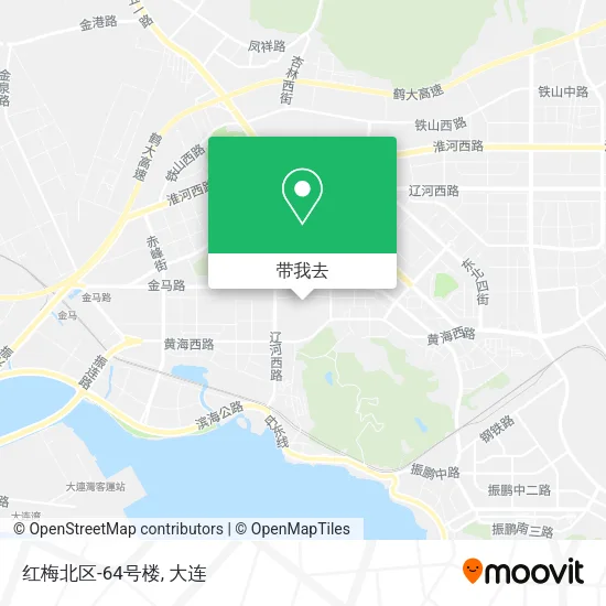 红梅北区-64号楼地图