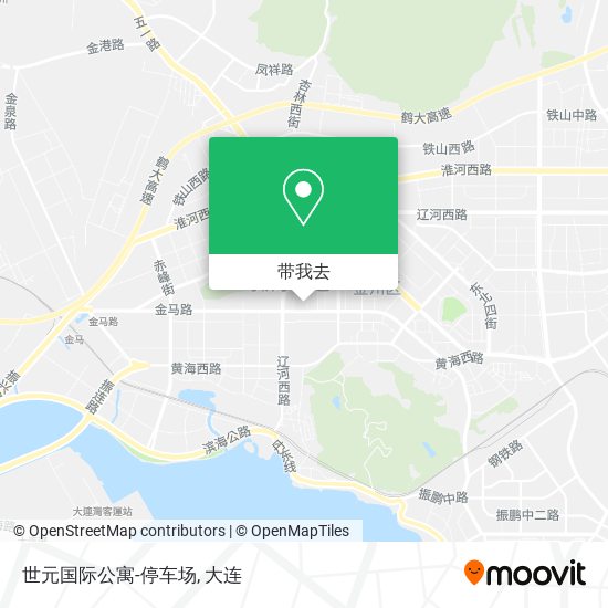 世元国际公寓-停车场地图