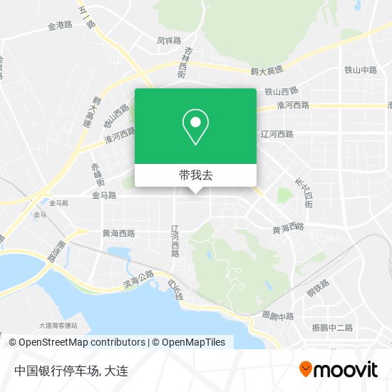 中国银行停车场地图