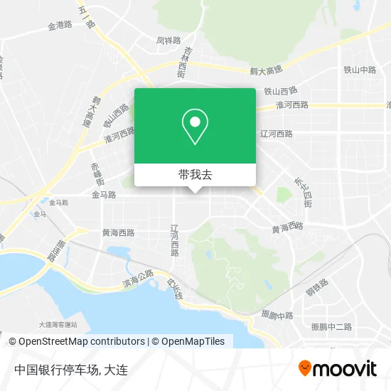 中国银行停车场地图