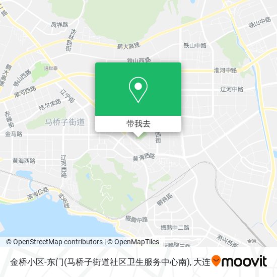 金桥小区-东门(马桥子街道社区卫生服务中心南)地图