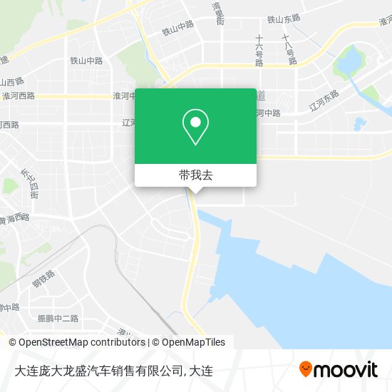 大连庞大龙盛汽车销售有限公司地图