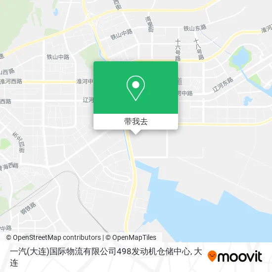 一汽(大连)国际物流有限公司498发动机仓储中心地图