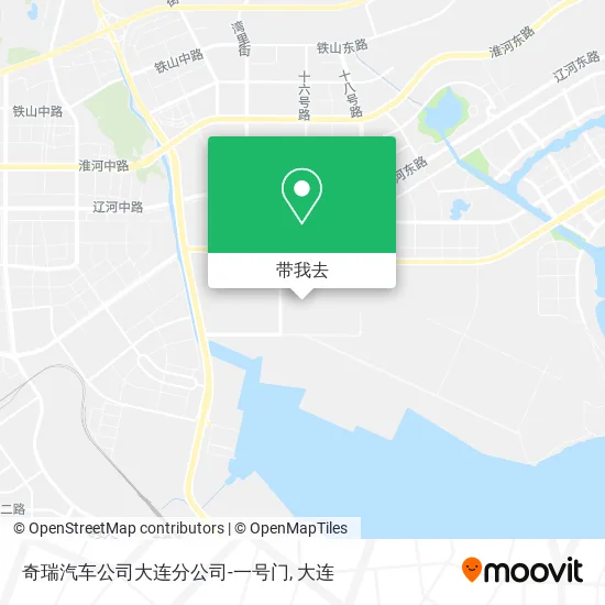 奇瑞汽车公司大连分公司-一号门地图