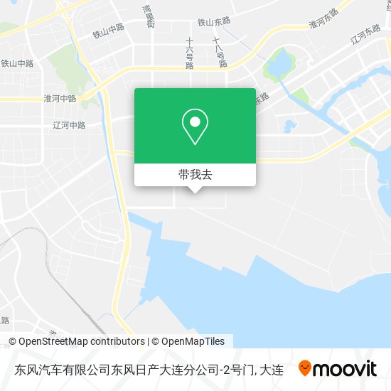 东风汽车有限公司东风日产大连分公司-2号门地图