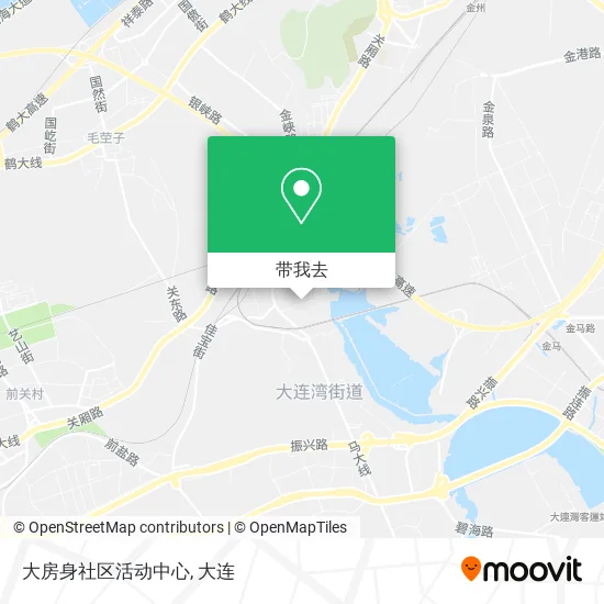 大房身社区活动中心地图