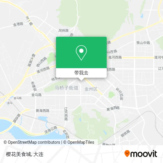 樱花美食城地图