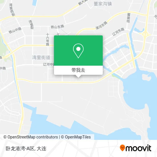 卧龙港湾-A区地图