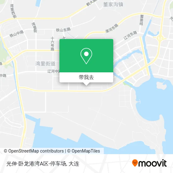 光伸·卧龙港湾A区-停车场地图