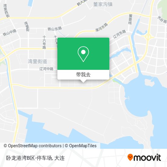 卧龙港湾B区-停车场地图