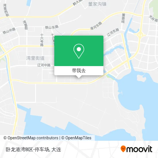 卧龙港湾B区-停车场地图
