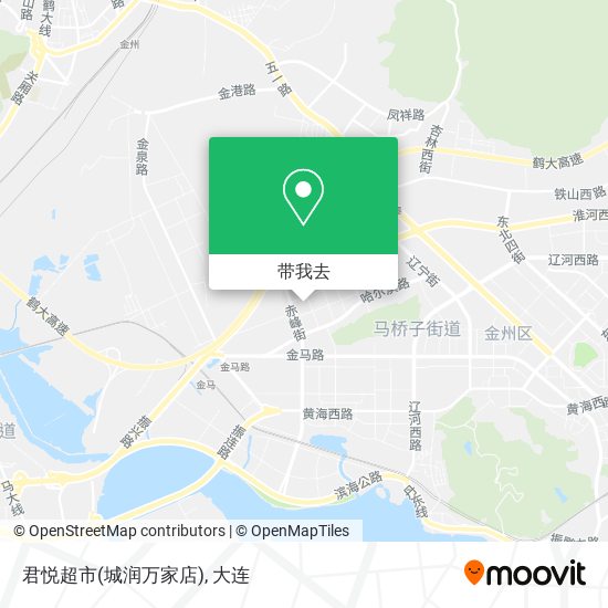 君悦超市(城润万家店)地图