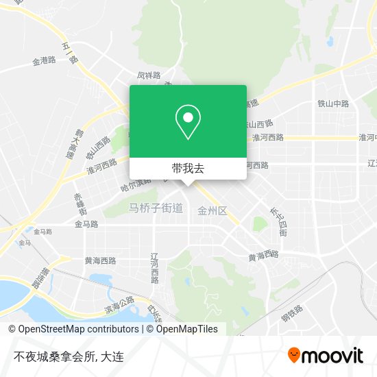 不夜城桑拿会所地图