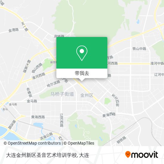 大连金州新区圣音艺术培训学校地图