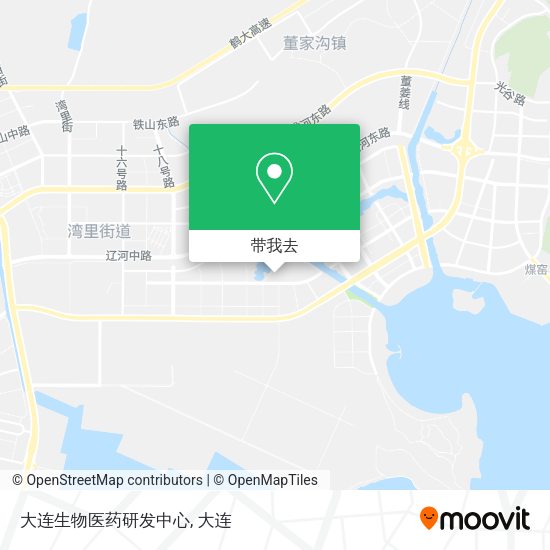 大连生物医药研发中心地图