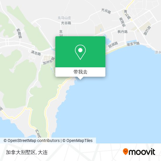 加拿大别墅区地图