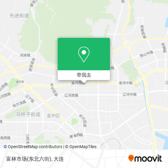 富林市场(东北六街)地图