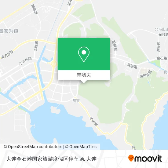 大连金石滩国家旅游度假区停车场地图