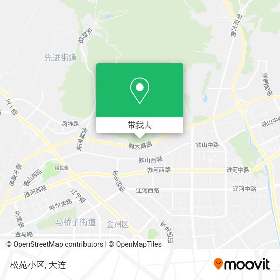 松苑小区地图
