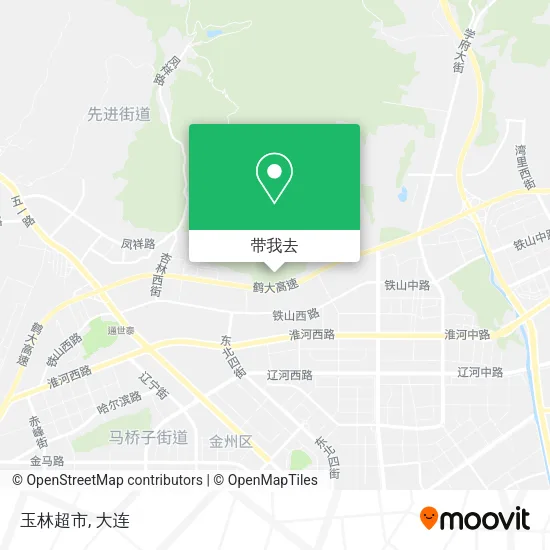 玉林超市地图