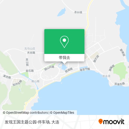 发现王国主题公园-停车场地图