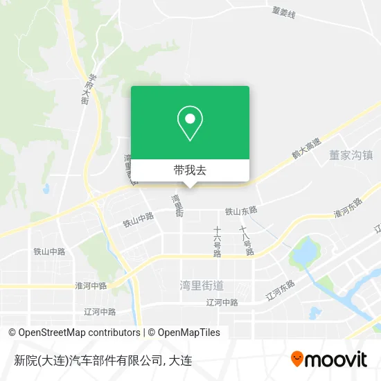 新院(大连)汽车部件有限公司地图