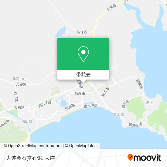 大连金石赏石馆地图