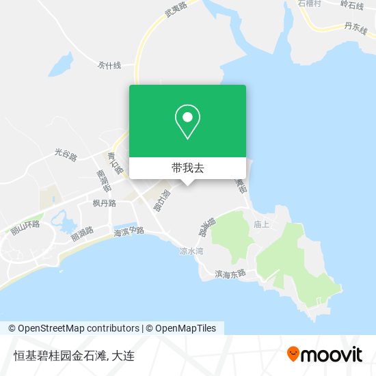 恒基碧桂园金石滩地图