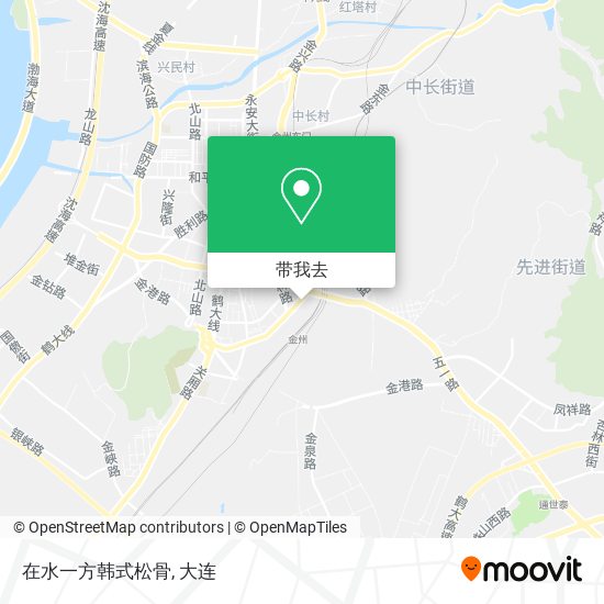 在水一方韩式松骨地图