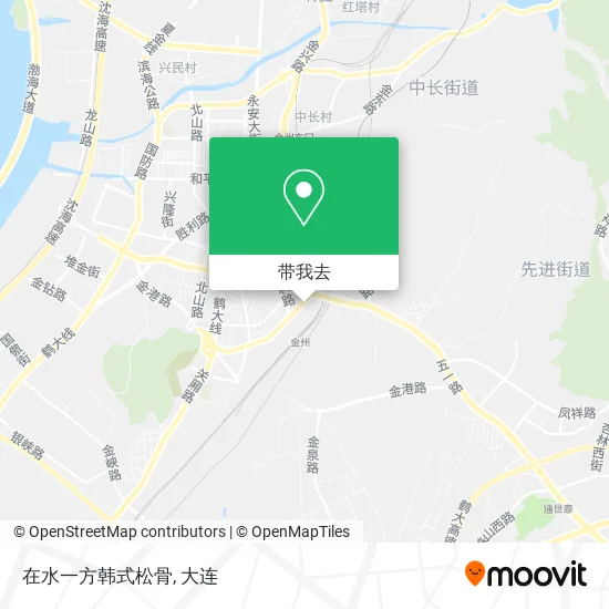 在水一方韩式松骨地图