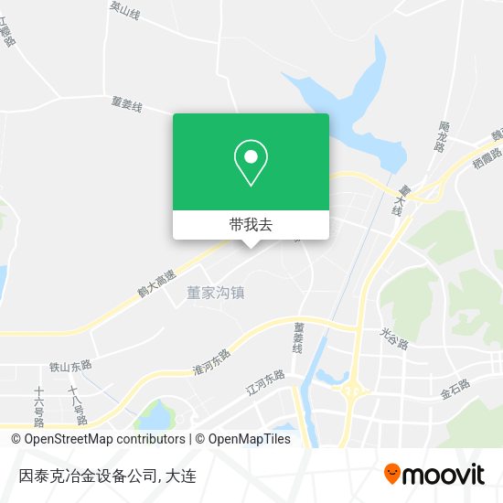 因泰克冶金设备公司地图