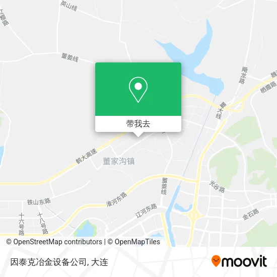 因泰克冶金设备公司地图