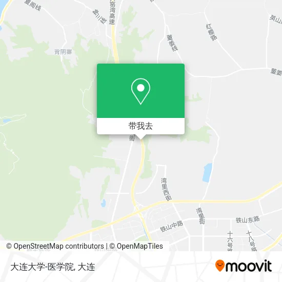 大连大学-医学院地图