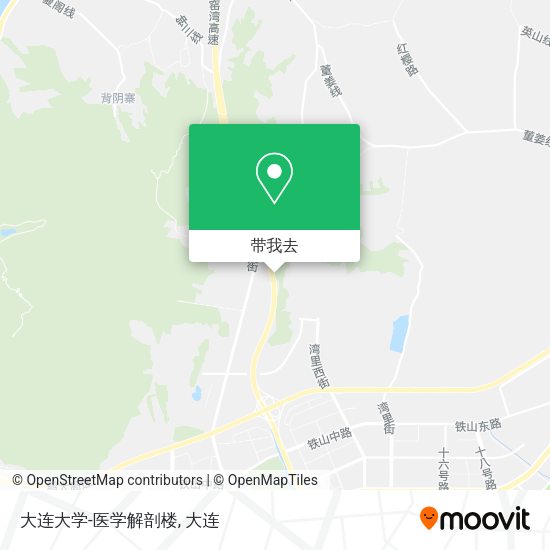 大连大学-医学解剖楼地图