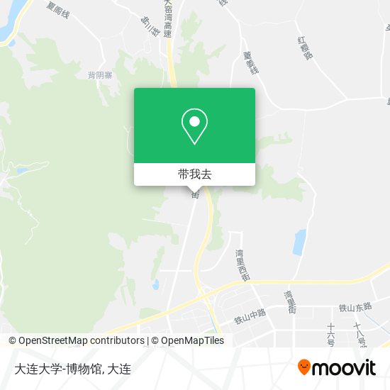 大连大学-博物馆地图