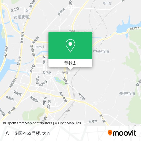 八一花园-153号楼地图