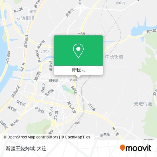 新疆王烧烤城地图