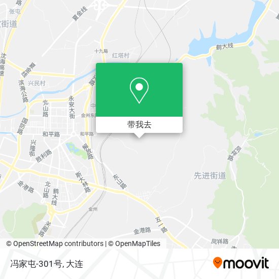 冯家屯-301号地图