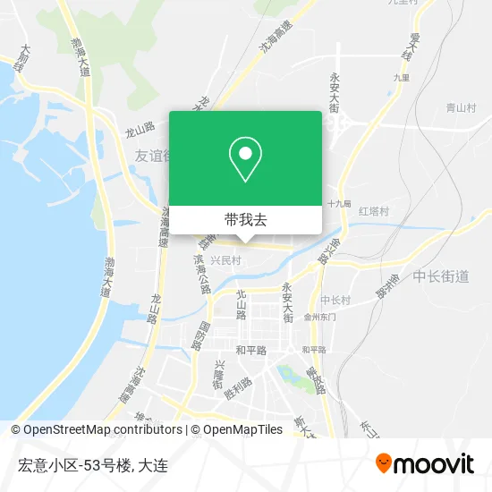 宏意小区-53号楼地图